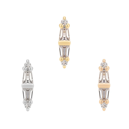 Essential CZ Threadless End