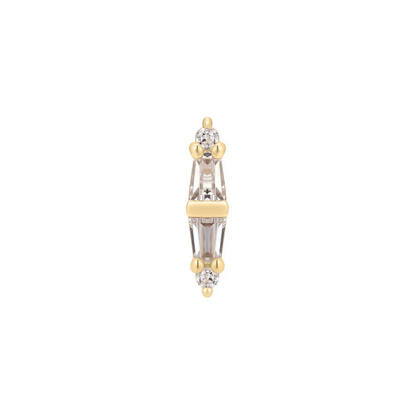 Essential CZ Threadless End