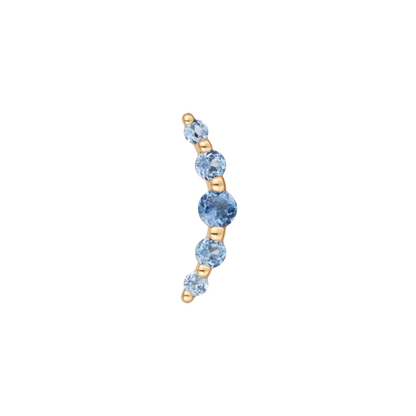 Eternal London Blue Topaz Threadless End
