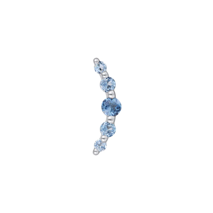 Eternal London Blue Topaz Threadless End