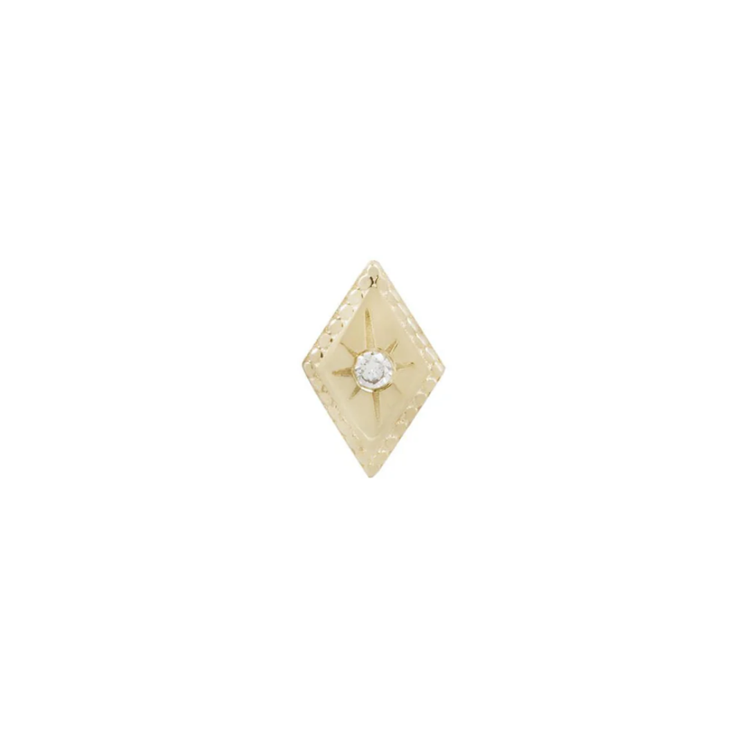 Etoile - Genuine Diamond - Threadless End