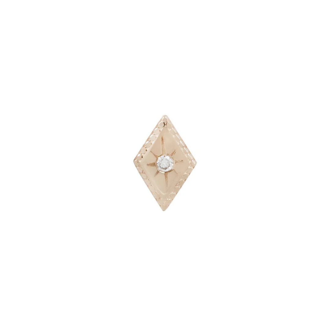 Etoile - Genuine Diamond - Threadless End