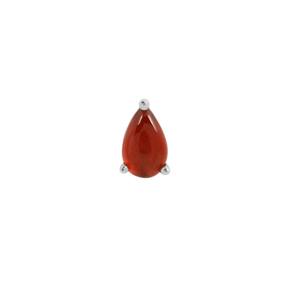 Garnet Pear Threadless End