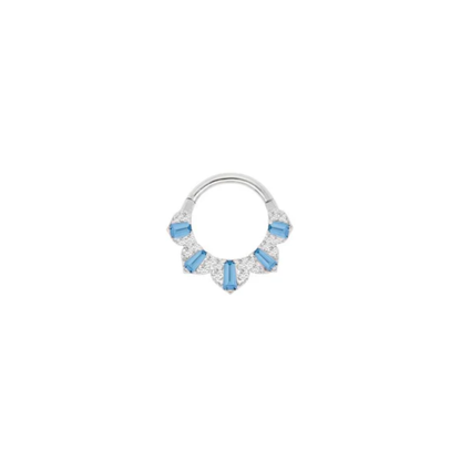 Gilty Pleasure Diamond & Blue Topaz Clicker