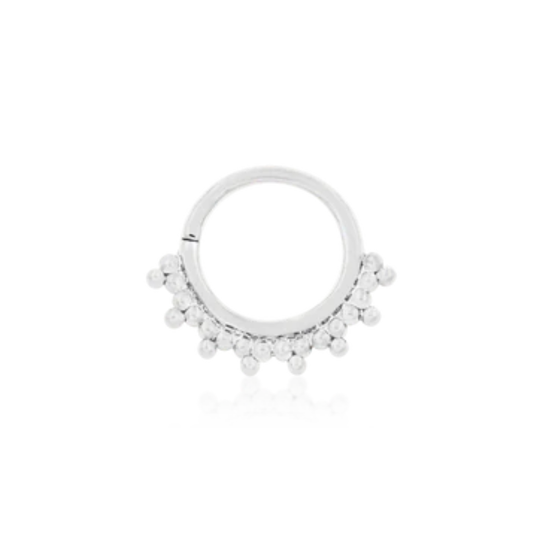 Gold Tri-Bead Seam Ring