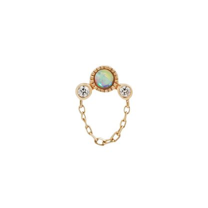 Halston Opal Threadless End