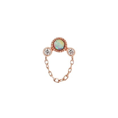 Halston Opal Threadless End