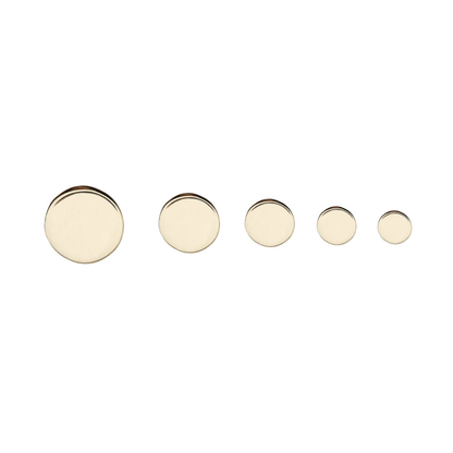High Polished Disk Threadless End
