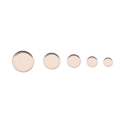 High Polished Disk Threadless End