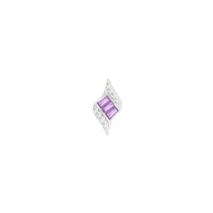 Intrigue Amethyst Threadless End