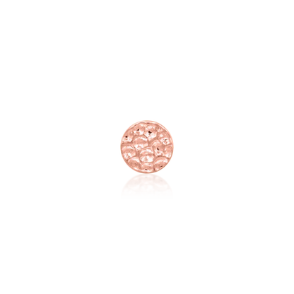 Hammered Disc Threadless End