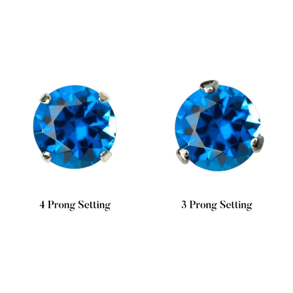 3 Prong Set Gem Threadless End