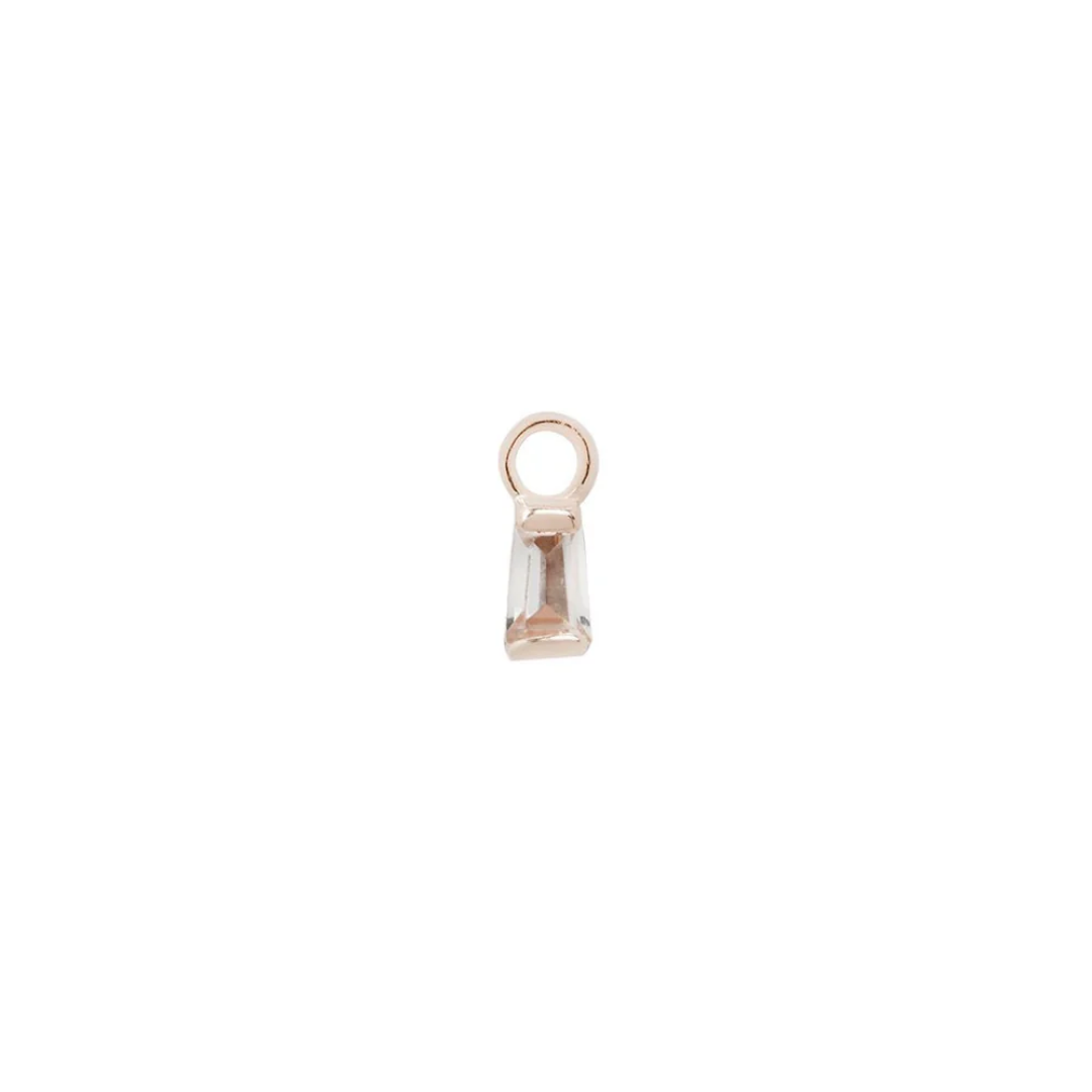 La Madeleine - White Topaz - Charm