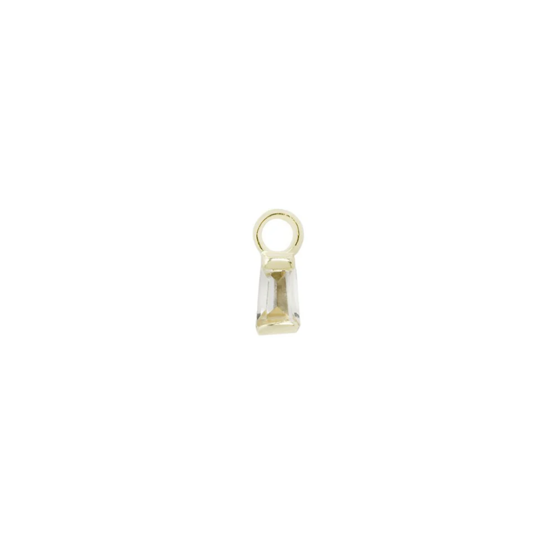 La Madeleine - White Topaz - Charm