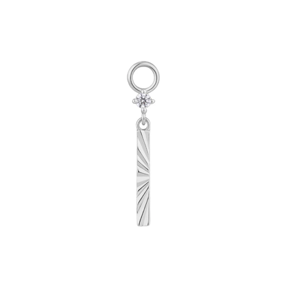 Labyrinth CZ Charm