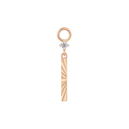Labyrinth CZ Charm