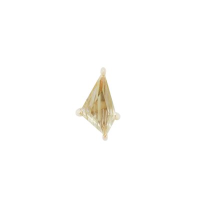 Limelight Rutilated Quartz Threadless End
