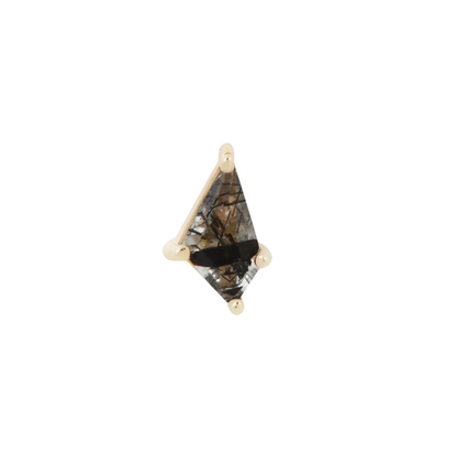 Limelight Rutilated Quartz Threadless End