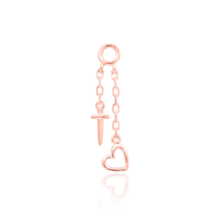 Love Hurts Charm