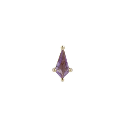 Mini Soho Amethyst Threadless End