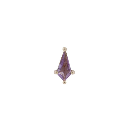 Mini Soho Amethyst Threadless End