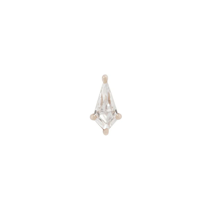 Mini Soho CZ Threadless End