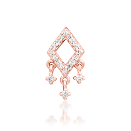Miri Diamond Threadless End