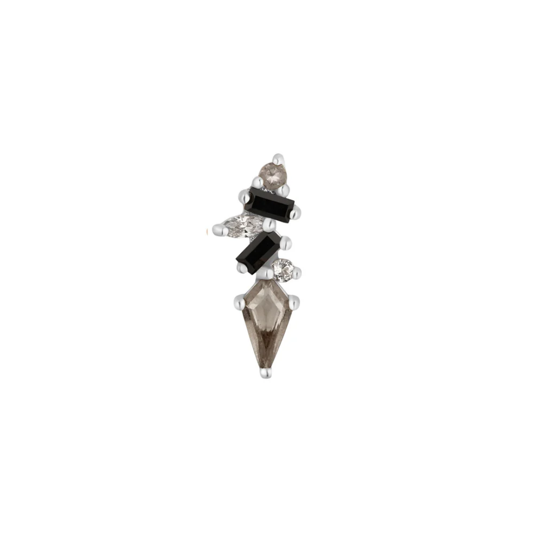 Mixt - Smoky Quartz - Threadless End