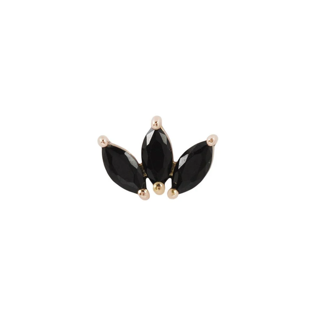Moet - Black Spinel - Threadless End