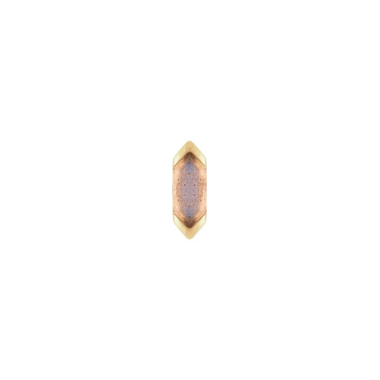 Mystic Threadless End - Labradorite