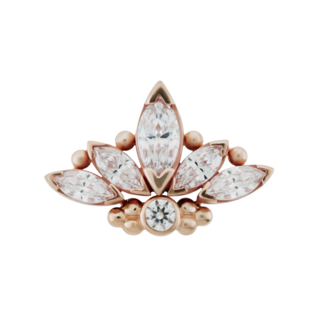 Nita Diamond Threadless End