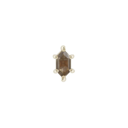 Oh Hell Yes! Smoky Quartz Threadless End