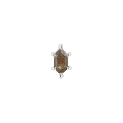 Oh Hell Yes! Smoky Quartz Threadless End