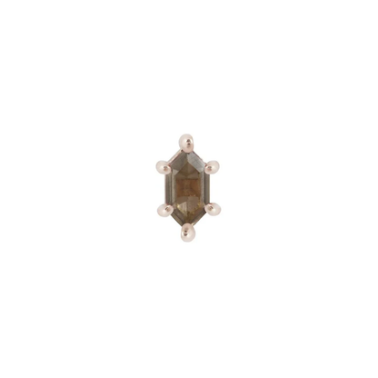Oh Hell Yes! Smoky Quartz Threadless End