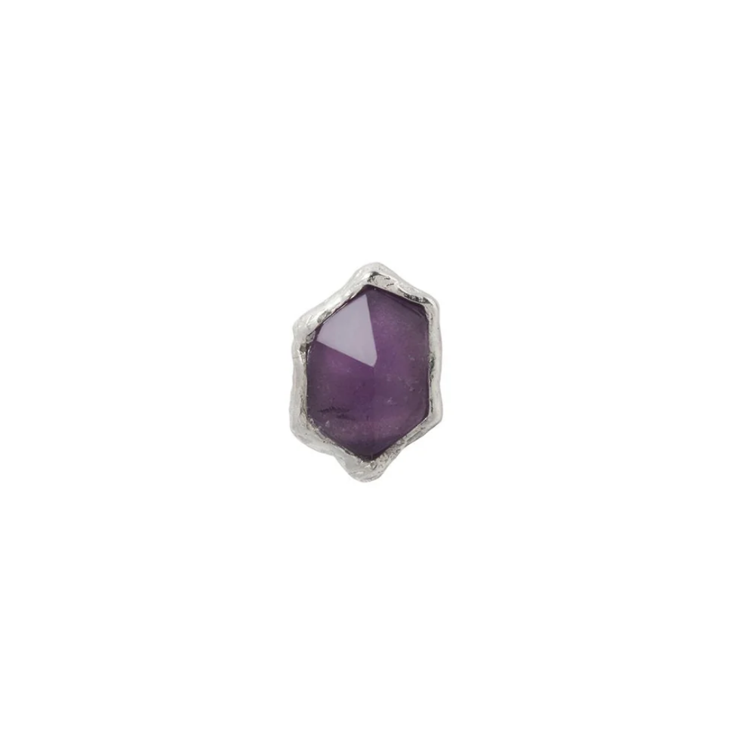 Pump Up The Volume - Amethyst - Threadless End