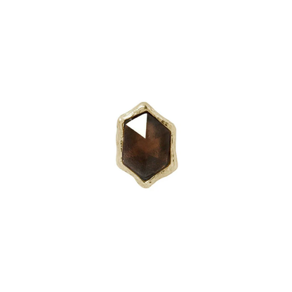 Pump Up The Volume Smoky Quartz Threadless End