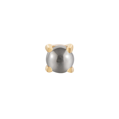 Pyrite Prong Threadless End