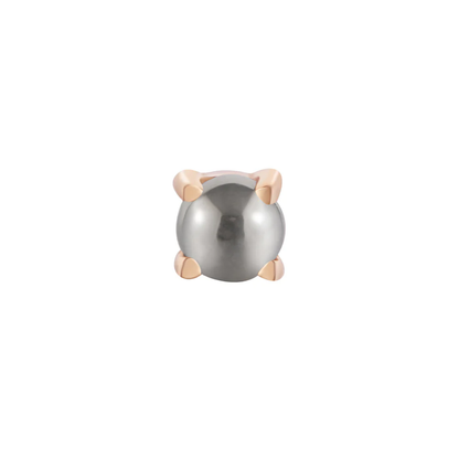 Pyrite Prong Threadless End