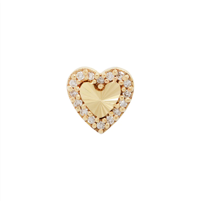 Rebel Heart Diamond Threadless End