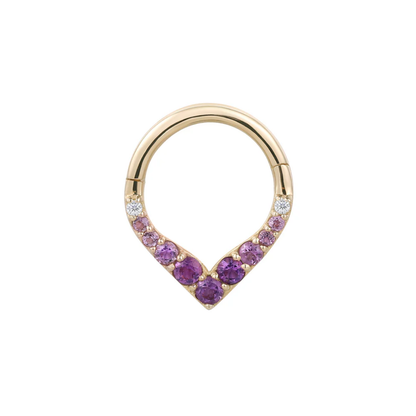 Rise & Shine Amethyst Ombre Clicker