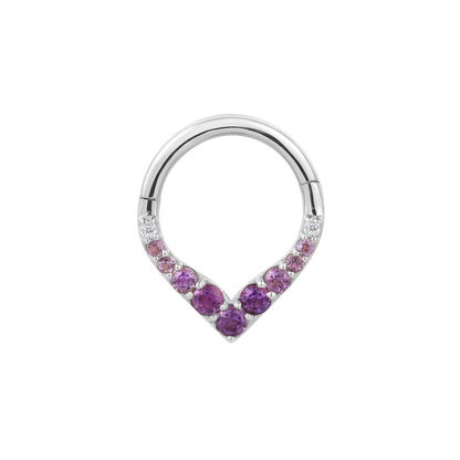 Rise & Shine Amethyst Ombre Clicker