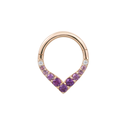 Rise & Shine Amethyst Ombre Clicker