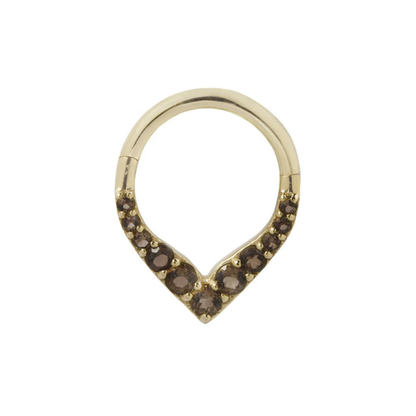 Rise & Shine Smoky Quartz Clicker