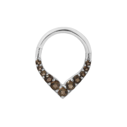Rise & Shine Smoky Quartz Clicker