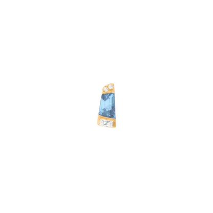 Saboteur Blue Topaz Threadless End