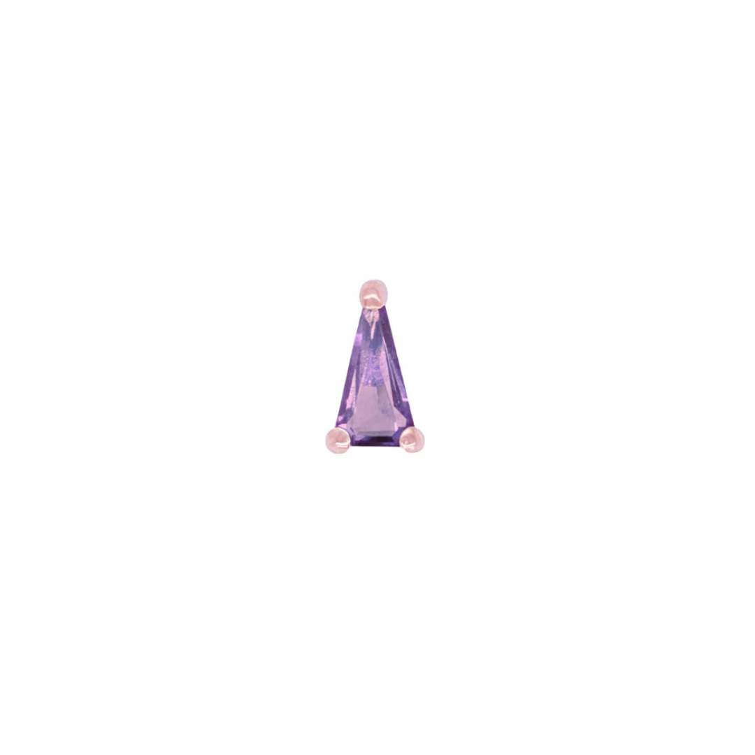 Seek - Amethyst - Threadless End