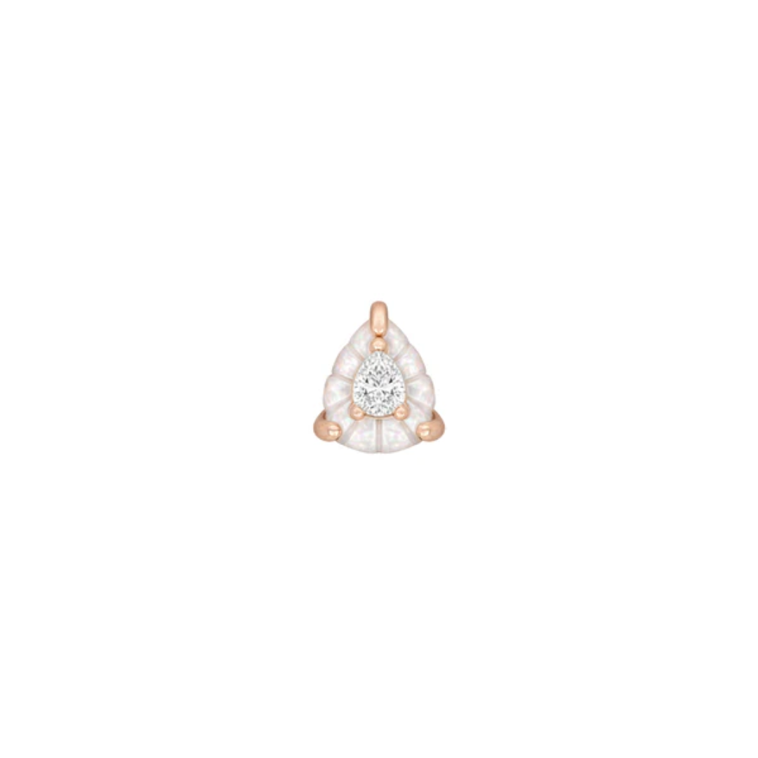 Sintra Mother of Pearl Threadless End