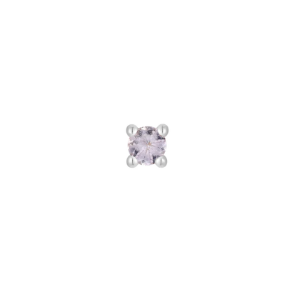 Tanzanite Prong Threadless End