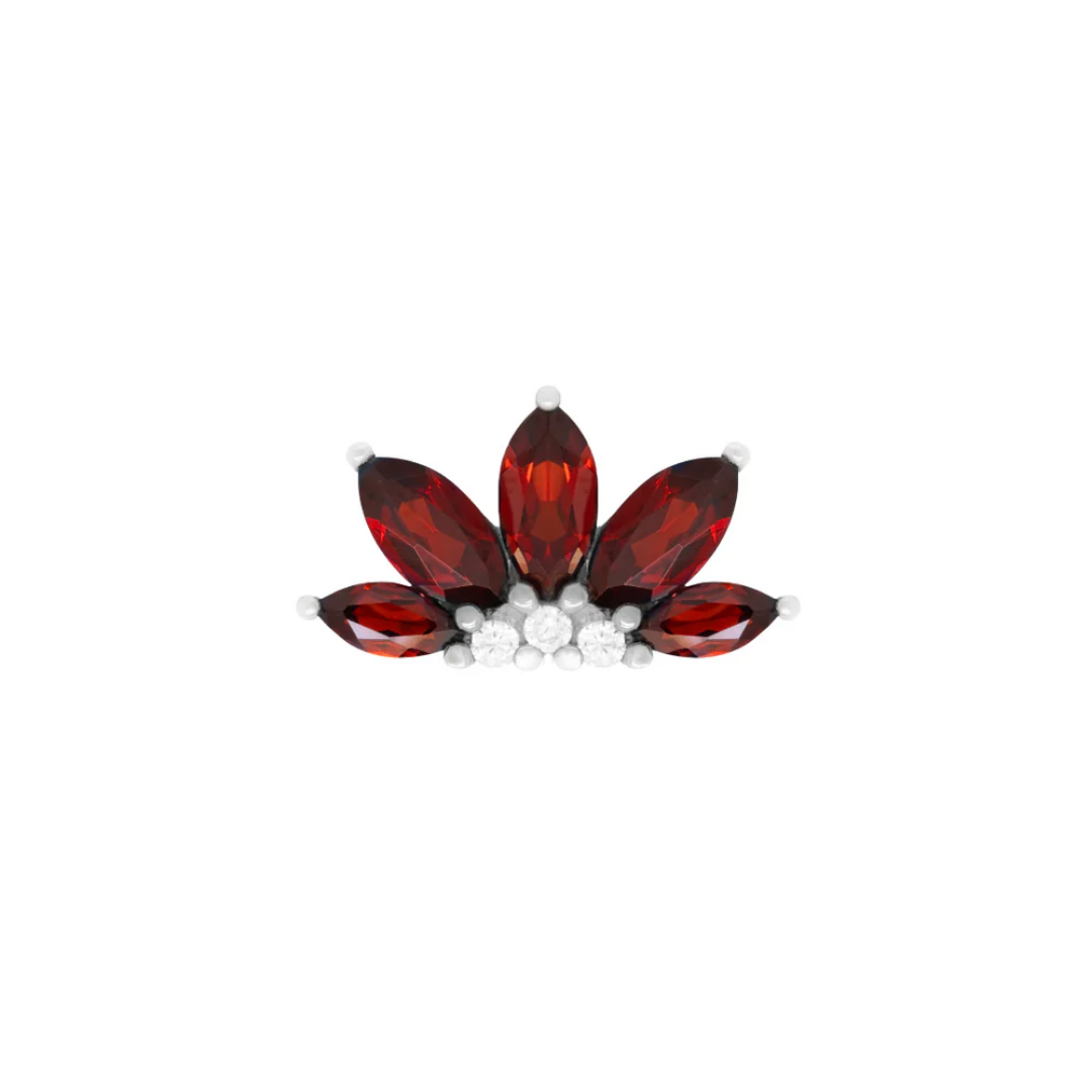 Valentina - Garnet - Threadless End
