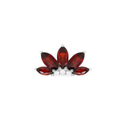 Valentina Garnet Threadless End